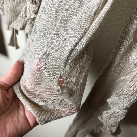 Wildfox II Ruffle Camilla Sweater NWT - Picture 7 of 7